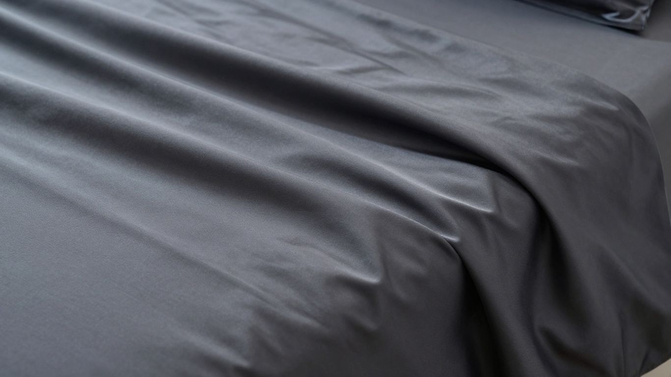 Queen sateen fitted sheet, luxurious texture