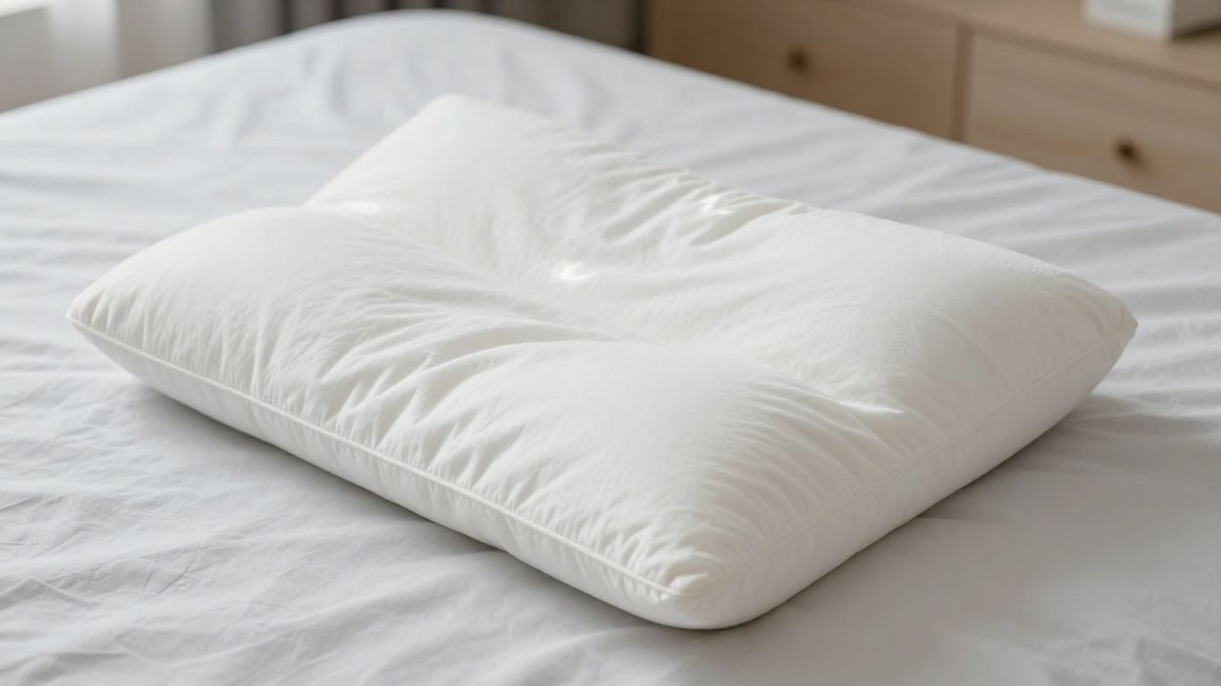Person sleeping on a cool, comfortable pillow.