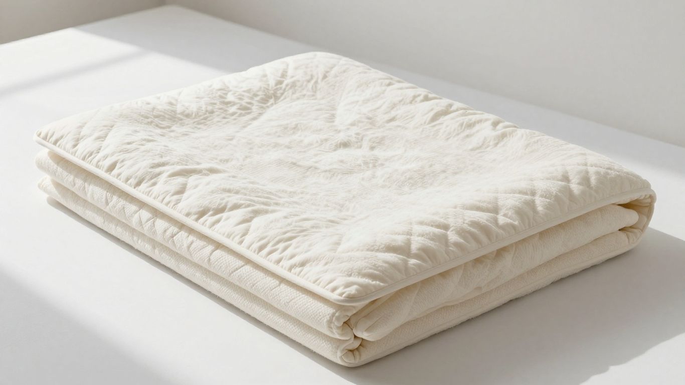 Soft 100% cotton mattress protector
