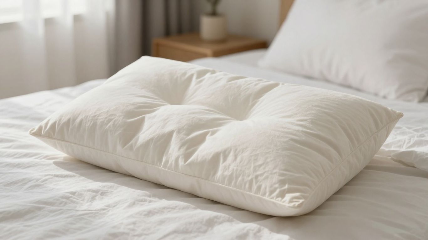 Best pillow for side sleepers on a bed.