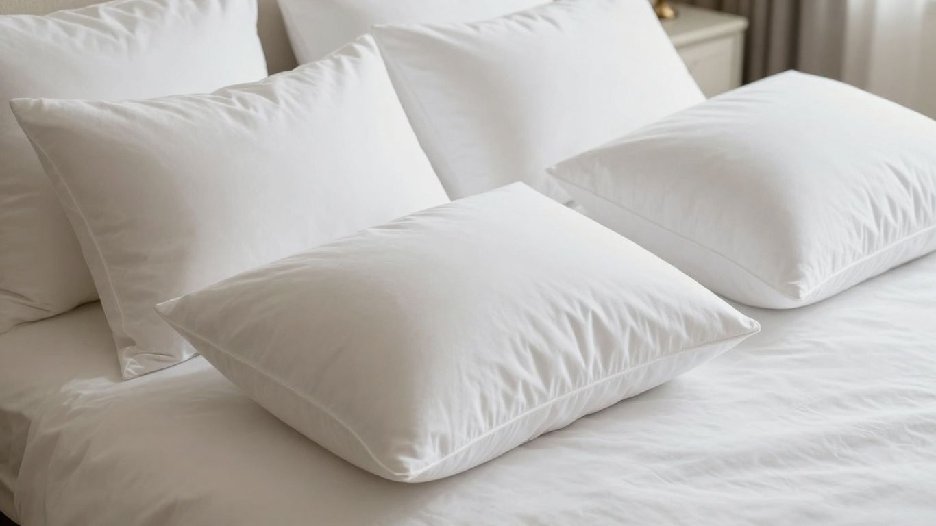 Beckham Hotel Collection pillows, soft and inviting.