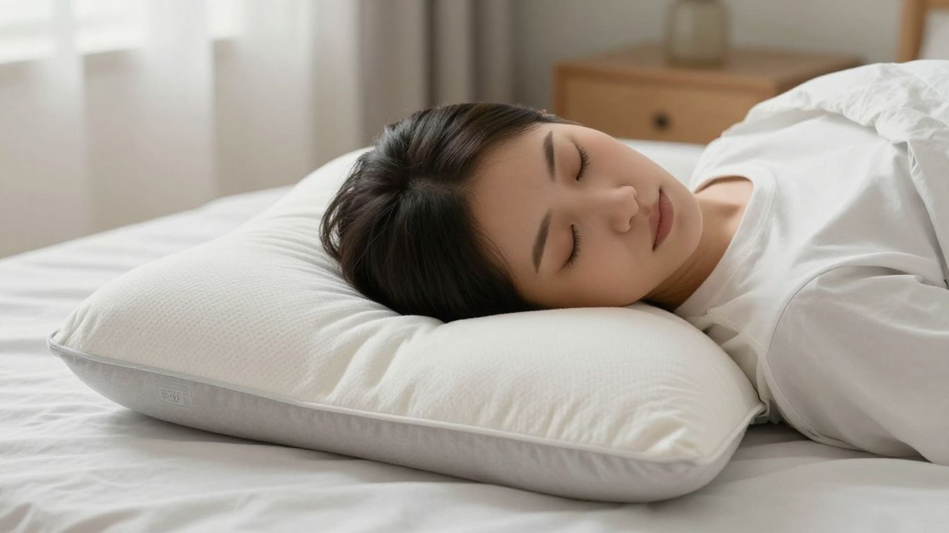 Cervical neck pillow for pain relief